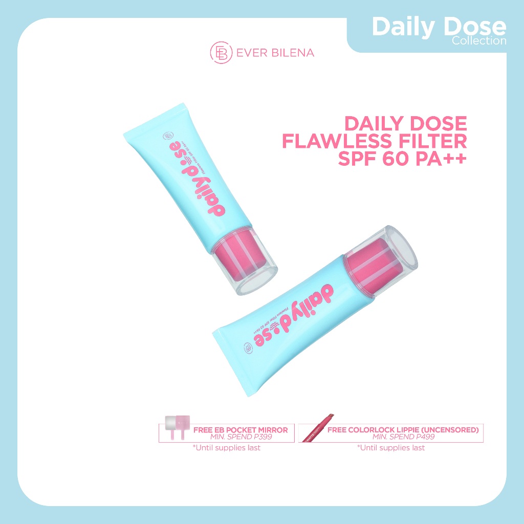 EB Daily Dose Flawless Filter SPF 60 PA+++ PRIMER + SUNSCREEN 30g [Pore ...