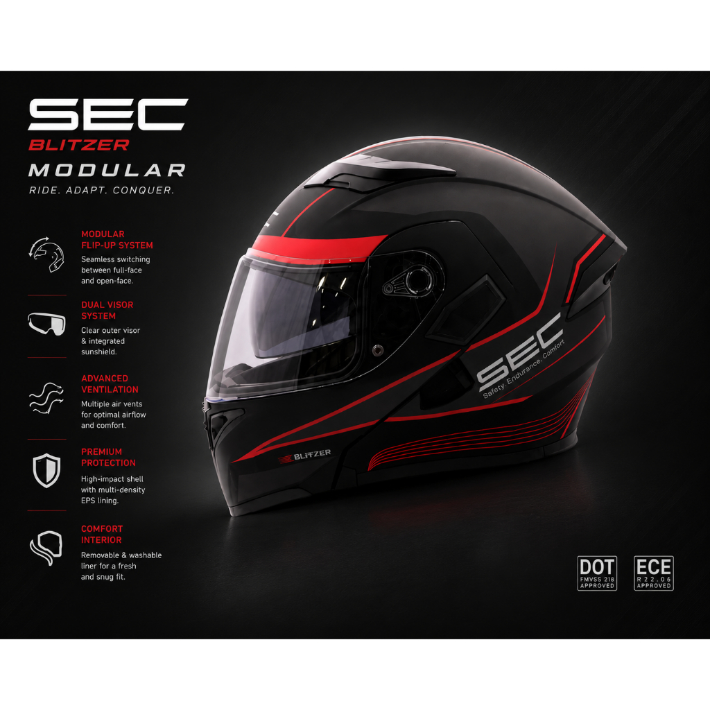 Shop sec modular helmet for Sale on Shopee Philippines