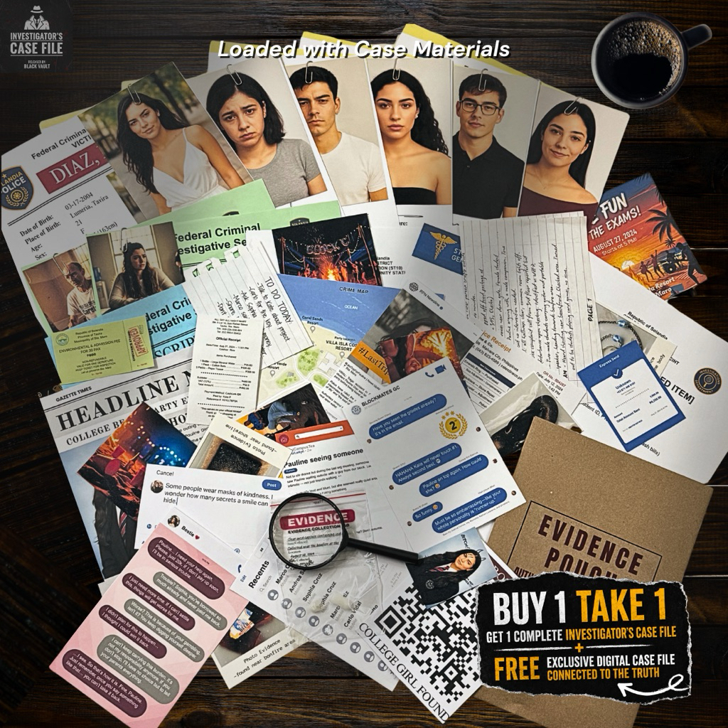 Investigator’s Case File, Online Shop | Shopee Philippines