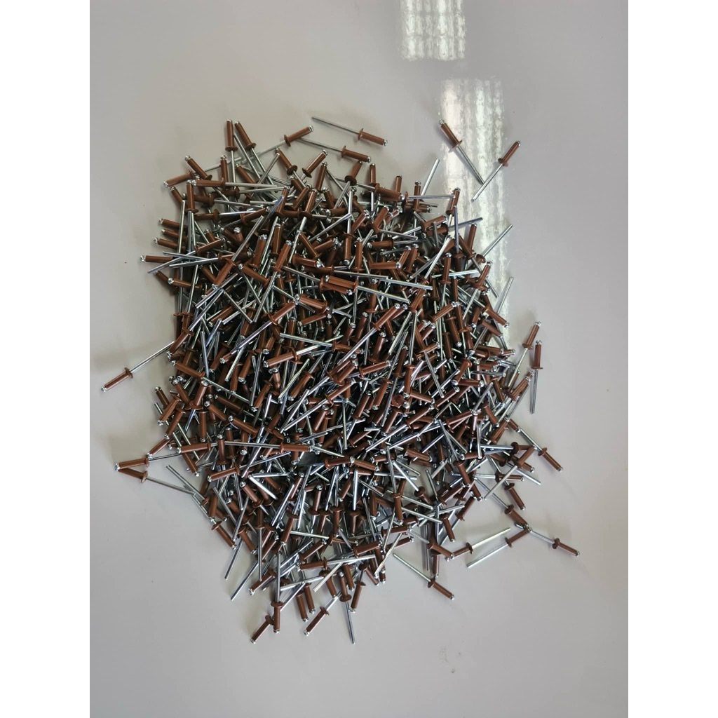 Blind Rivets ( ribits ) white, analok, silver, wood | Shopee Philippines