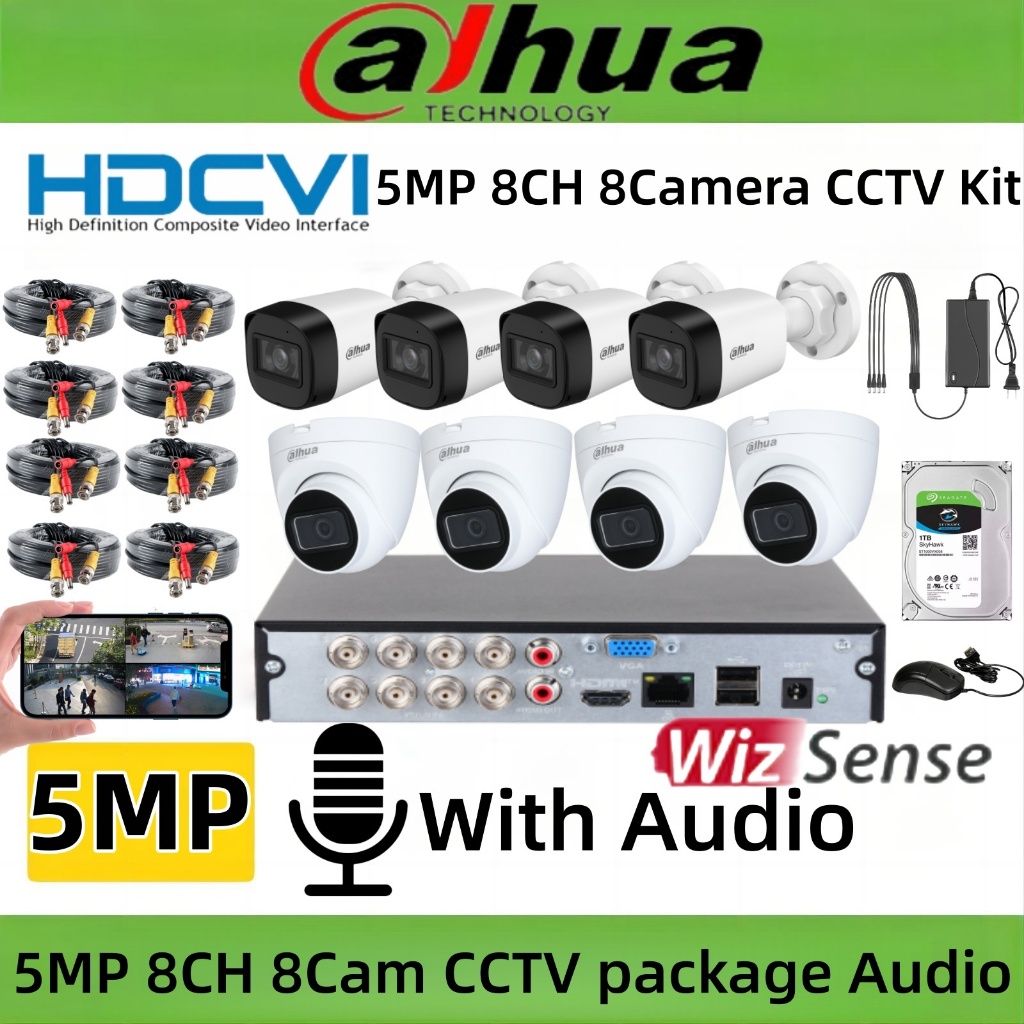Shop dahua cctv package for Sale on Shopee Philippines