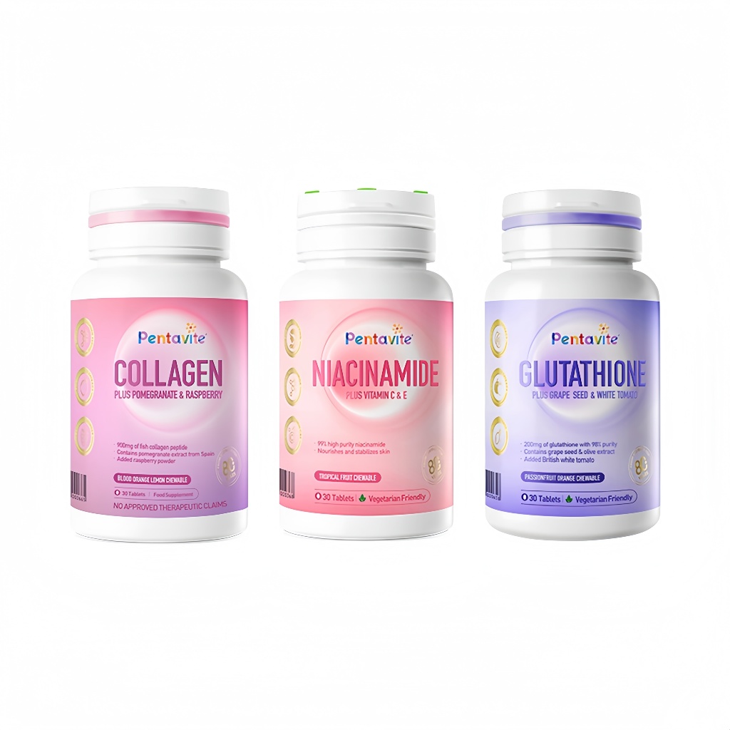 glutathione pentavite Makes Its Debut In Malaysia With Trio of Beauty Vitamins @pentavite_philippines #glow #skincare #glutathione #chewable