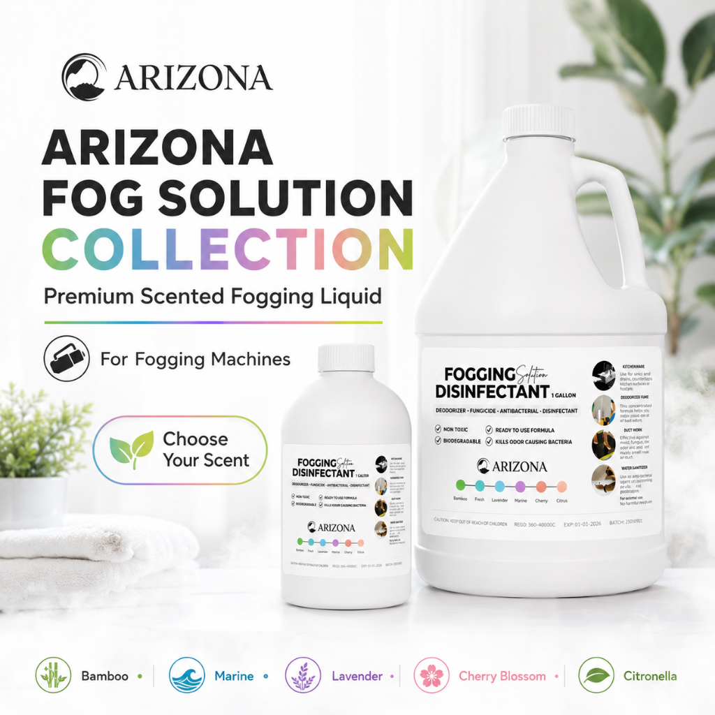 Arizona Fog Solution Disinfectant for Fogging Machine | Premium Scented ...