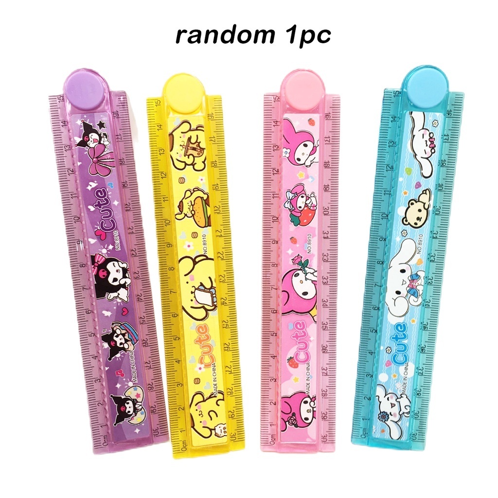 30cm Foldable Measuring Ruler – Drawing Scale for School, Office ...