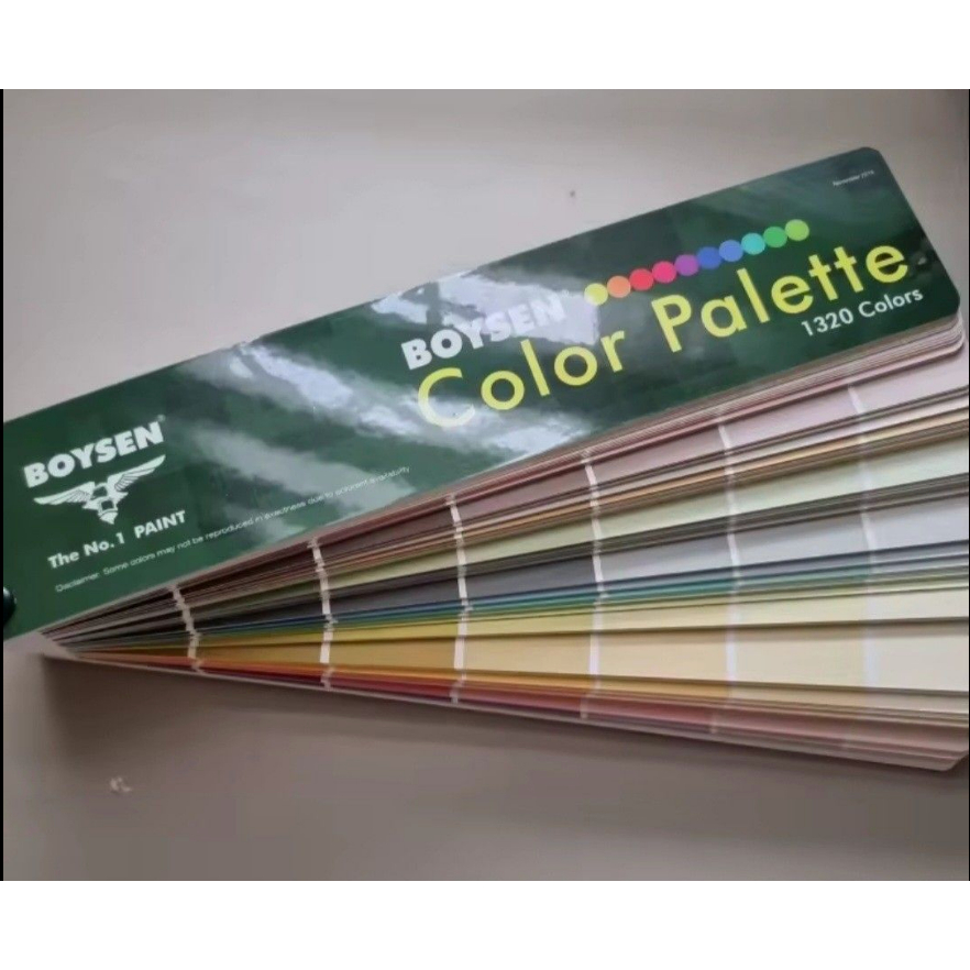 Boysen Color Palette Color Chart | Shopee Philippines