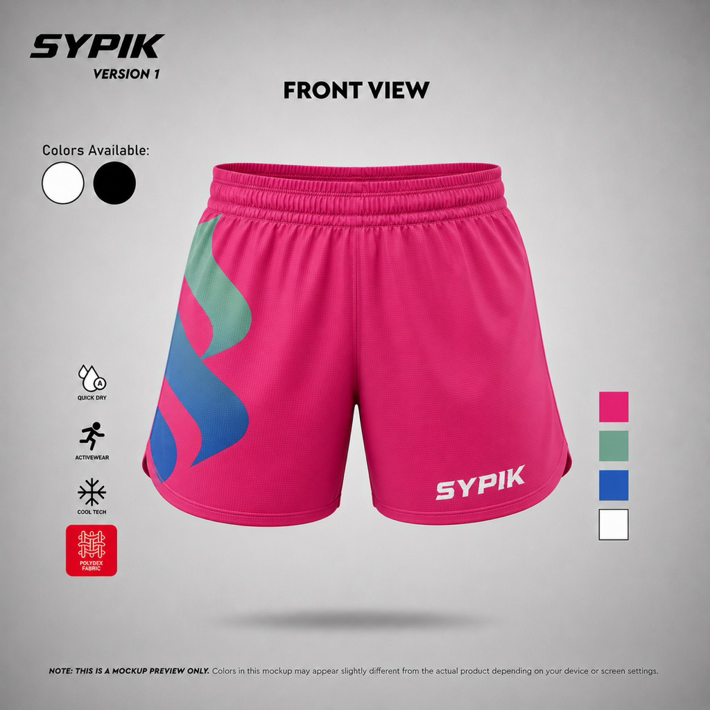 Zypic Unisex Sports Shorts Full Sublimation Ribstop Fabric | Pickle ...