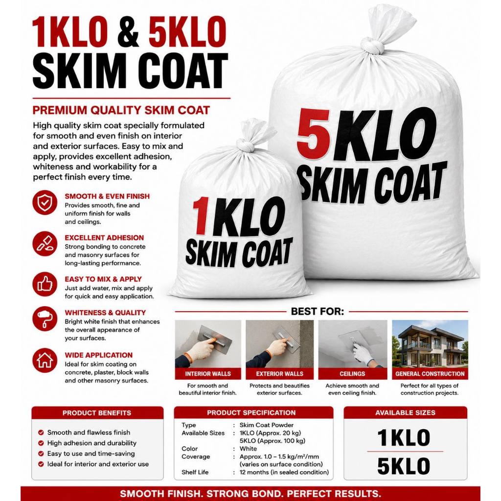 skim coat - Home Improvement Best Prices and Online Promos - Home ...