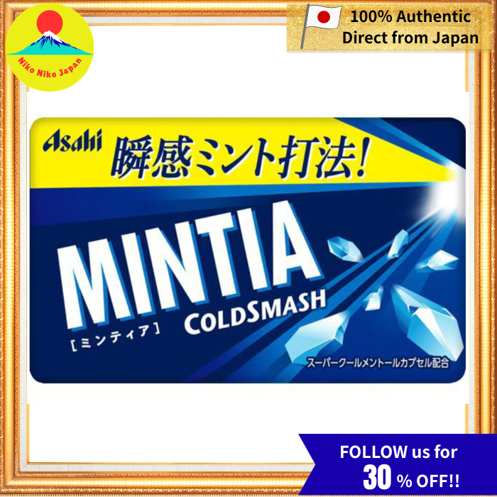 [Direct from Japan] Asahi Mintia Cold Smash 1 Pc (50 Mints) / Ultra ...