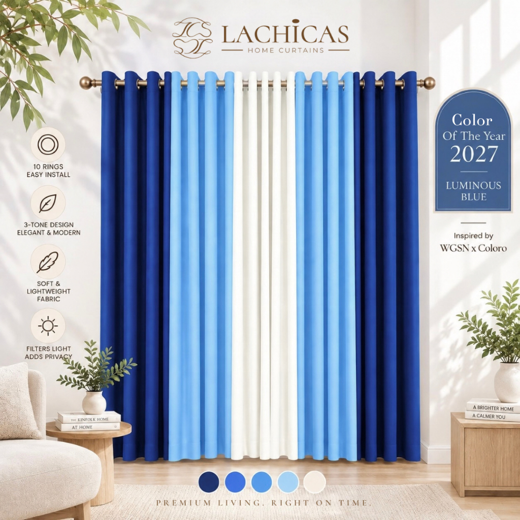 WGSN Color of the Year 2027 Luminous Blue | Non-Blockout | Ring ...
