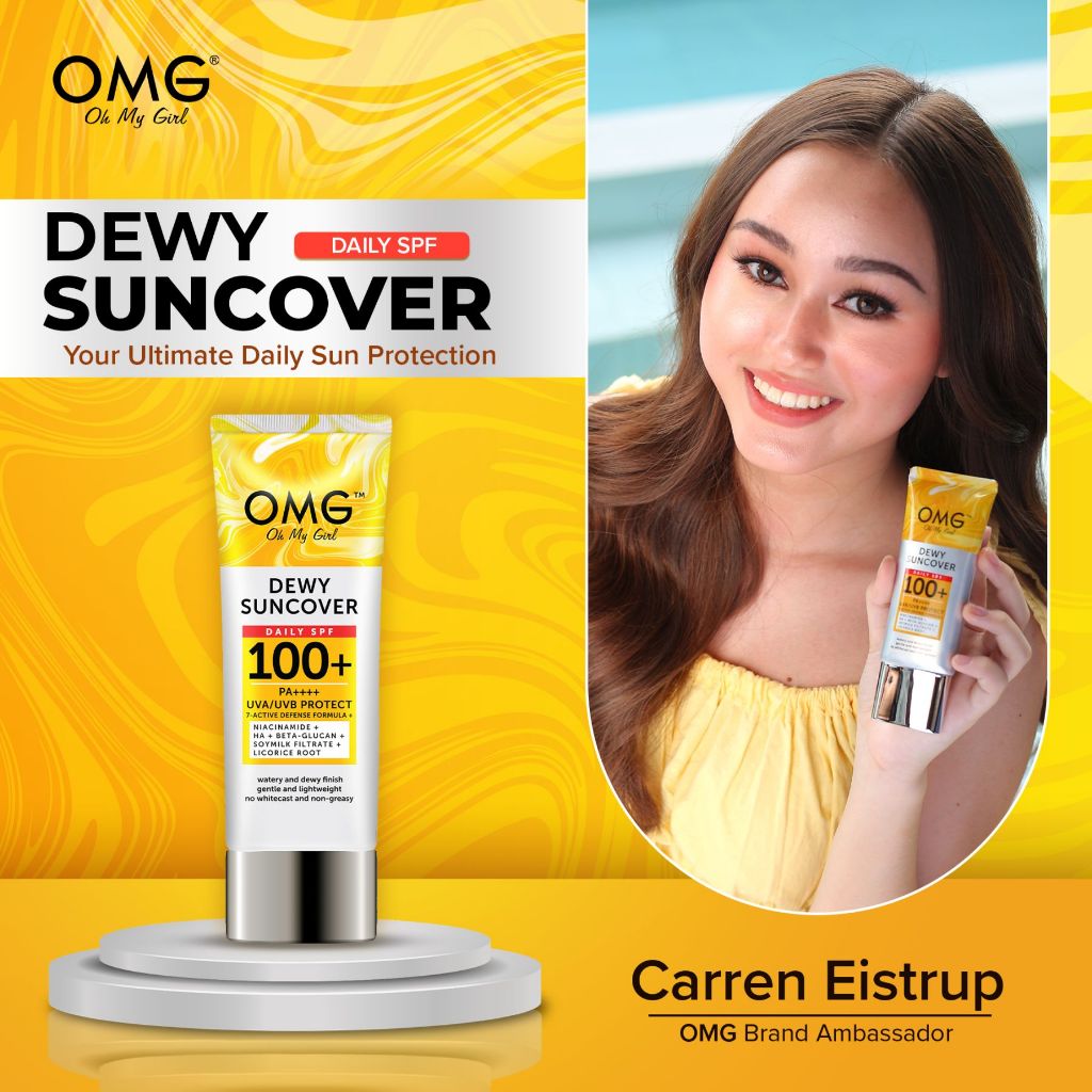 OMG Dewy Suncover SPF 100+ PA++++ | Shopee Philippines
