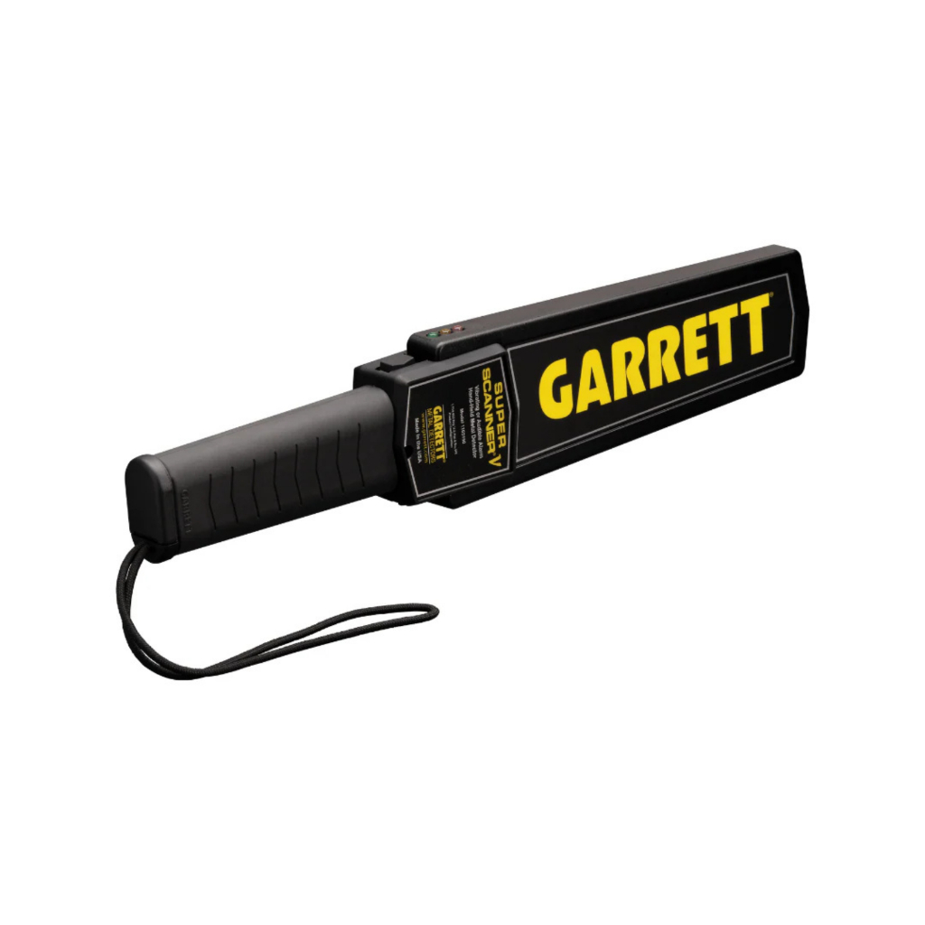 Garrett Super Scanner Handheld Metal Detector High Sensitivity Security ...