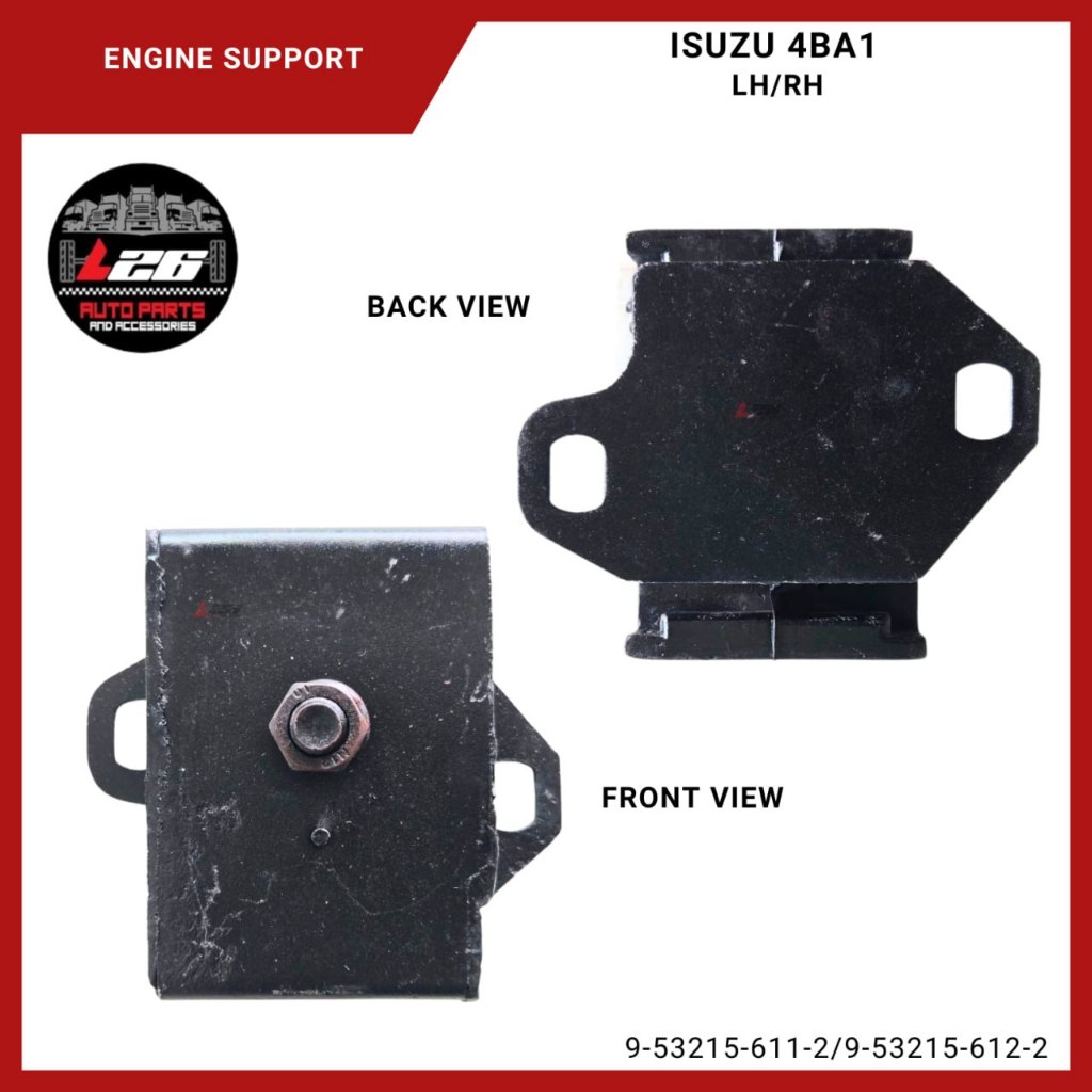 Isuzu C240 4BA1 4BC2 4BE1 4BE2 Engine Support Mounting RH/LH 9-53215 ...