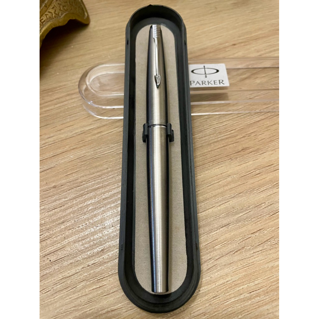 Parker 45 Fountain Pen Stainless Steel | Shopee Philippines