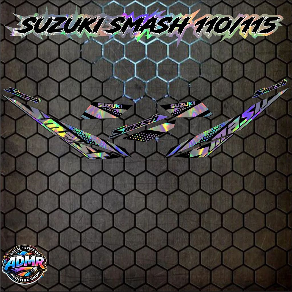 Suzuki Smash 115 Decal Sticker (New Design) | Shopee Philippines