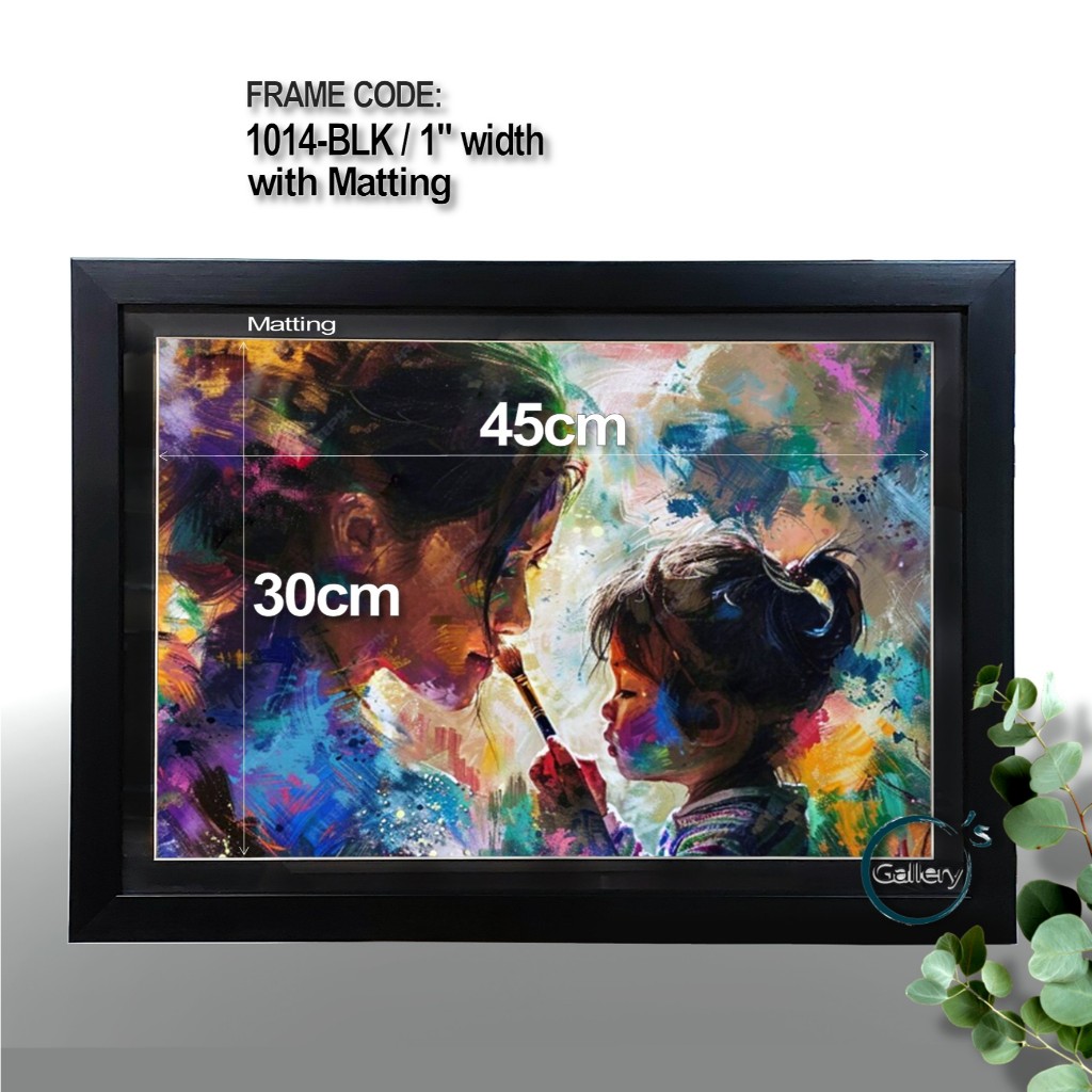 30x45cm picture frame with matting and no matting wall hang Landscape ...