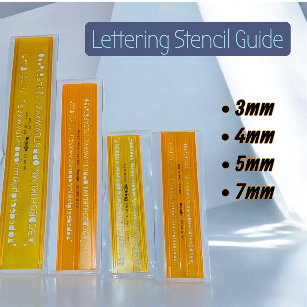 Shop engineering lettering guide for Sale on Shopee Philippines