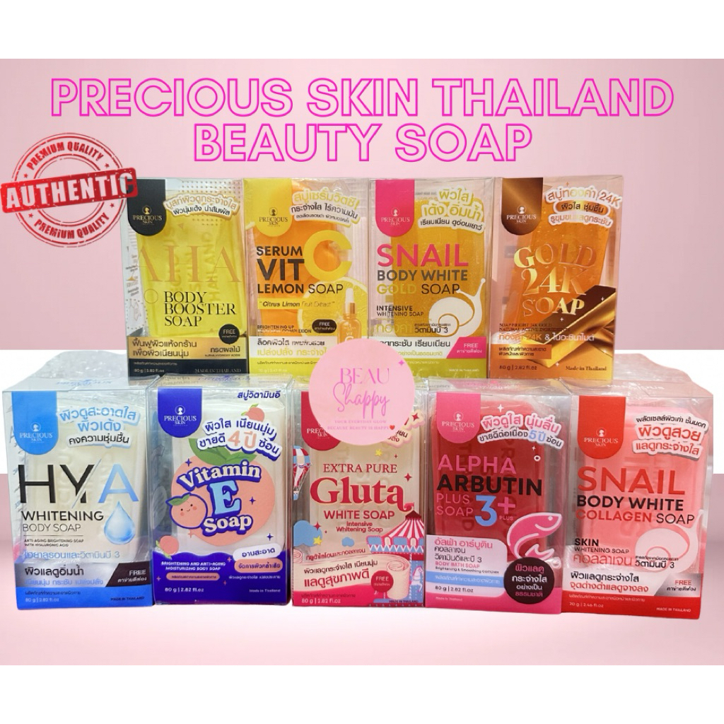 best glutathione soap in thailand PRECIOUS SKIN Gluta White with Collagen  80g  Skin Vitality USA The gluta natural soap formula will nourish dry skin while also balancing skin and smoothness WHITENING SOAP Thailand Best Seller