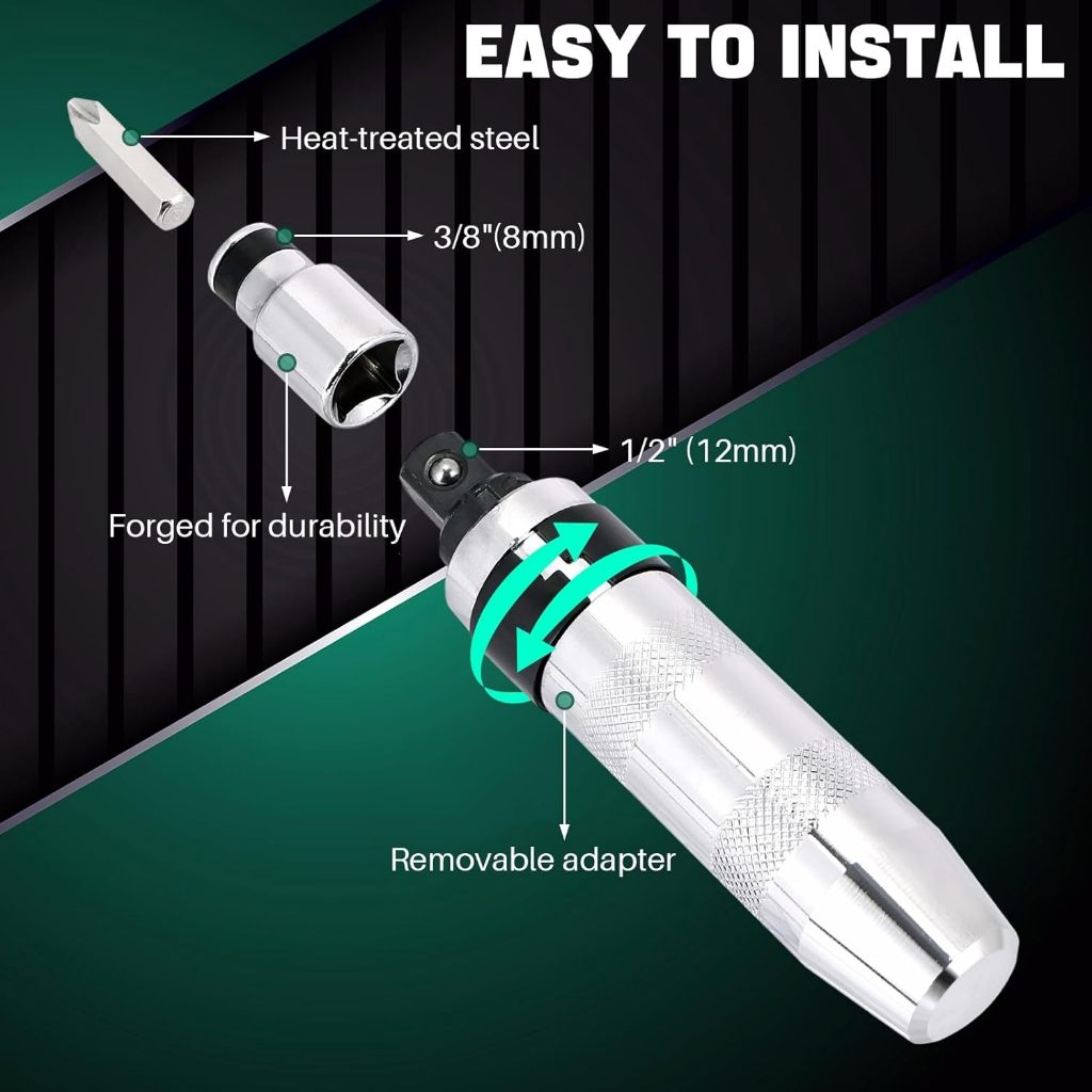 13 PCS Impact Driver Set Drill Bits Caliper Screw Driver Screwdriver ...