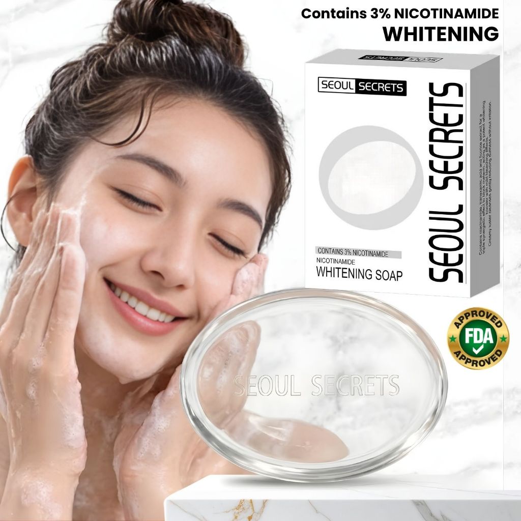 Seoul Secrets Korean Translucent Whitening Premium Soap with 3% ...