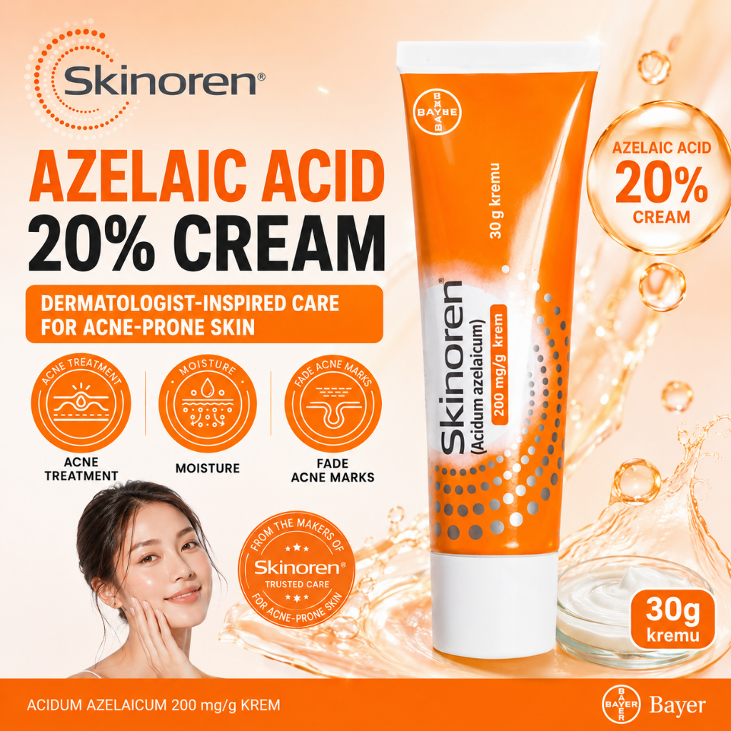 Skinoren Azelaic Acid Gel 150 mg/g, 30 g Tube | Shopee PH