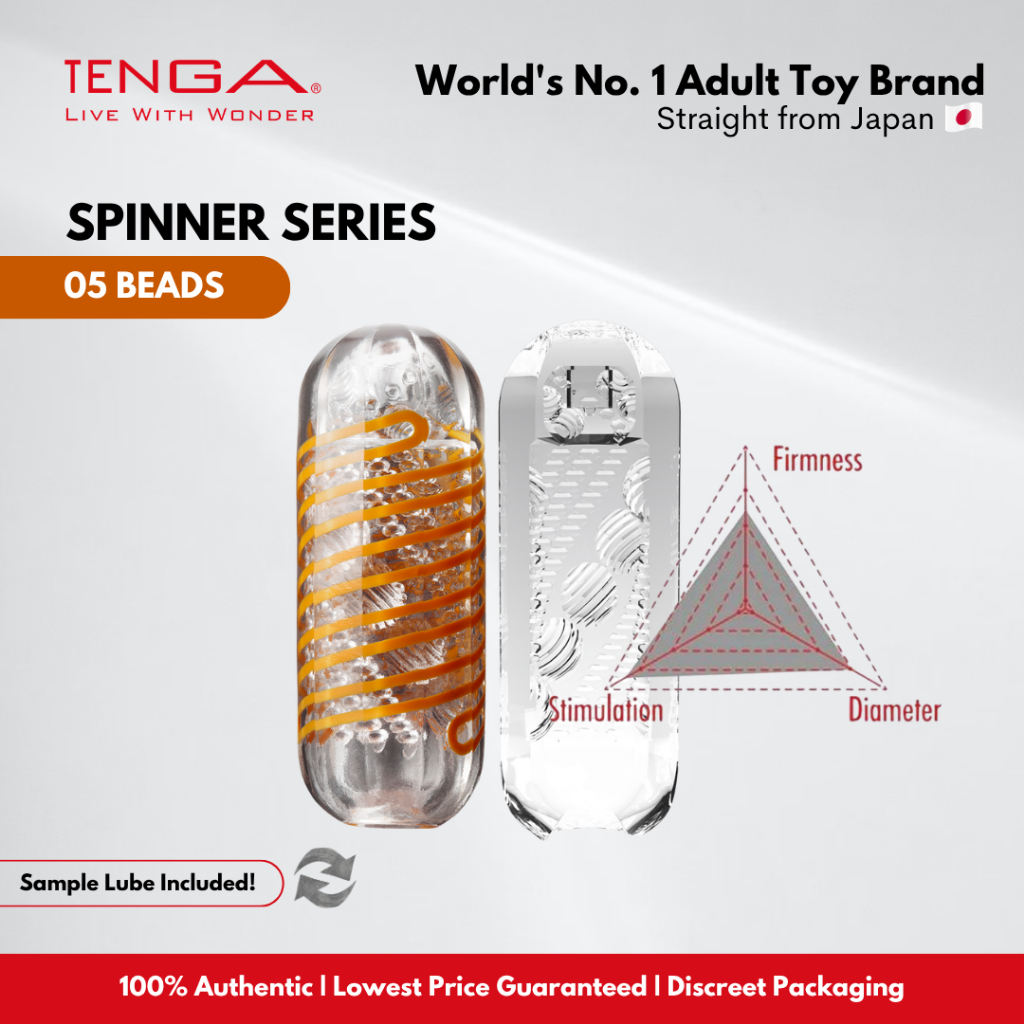 TENGA SPINNER Series [Reusable Male Masturbator, Sex Toy for Men]