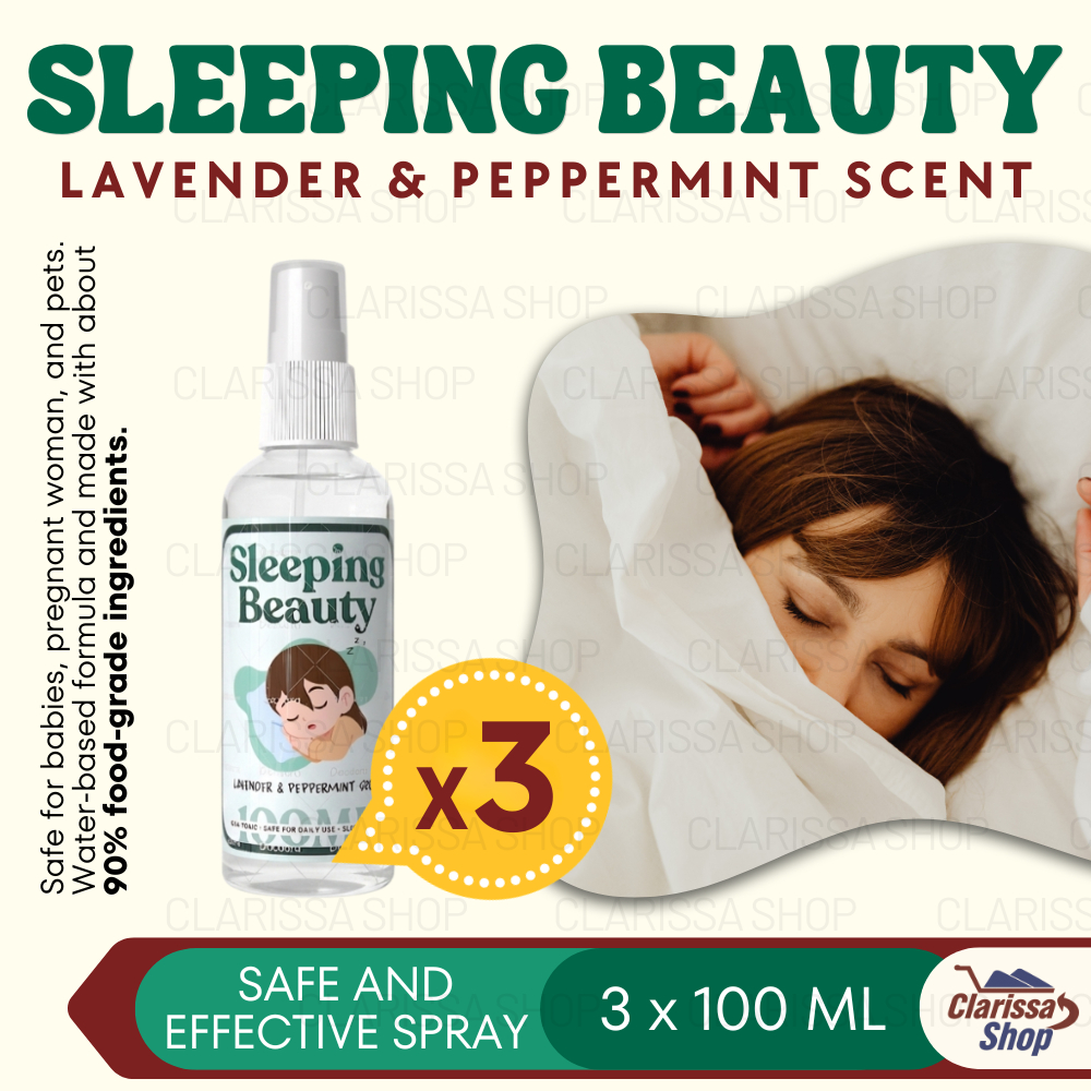 SLEEPING BEAUTY 100ml — Lavender & Peppermint Scent, Sleeping Inducer ...
