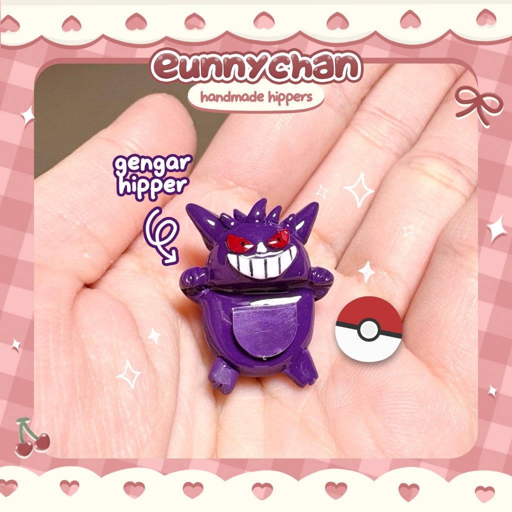 Pokemon Gengar Phone Monitor Hipper Handmade by eunnychan | Shopee ...