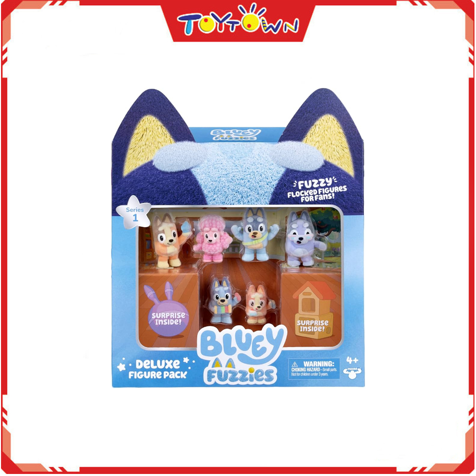 Bluey Fuzzies Deluxe figure pack | Shopee Philippines