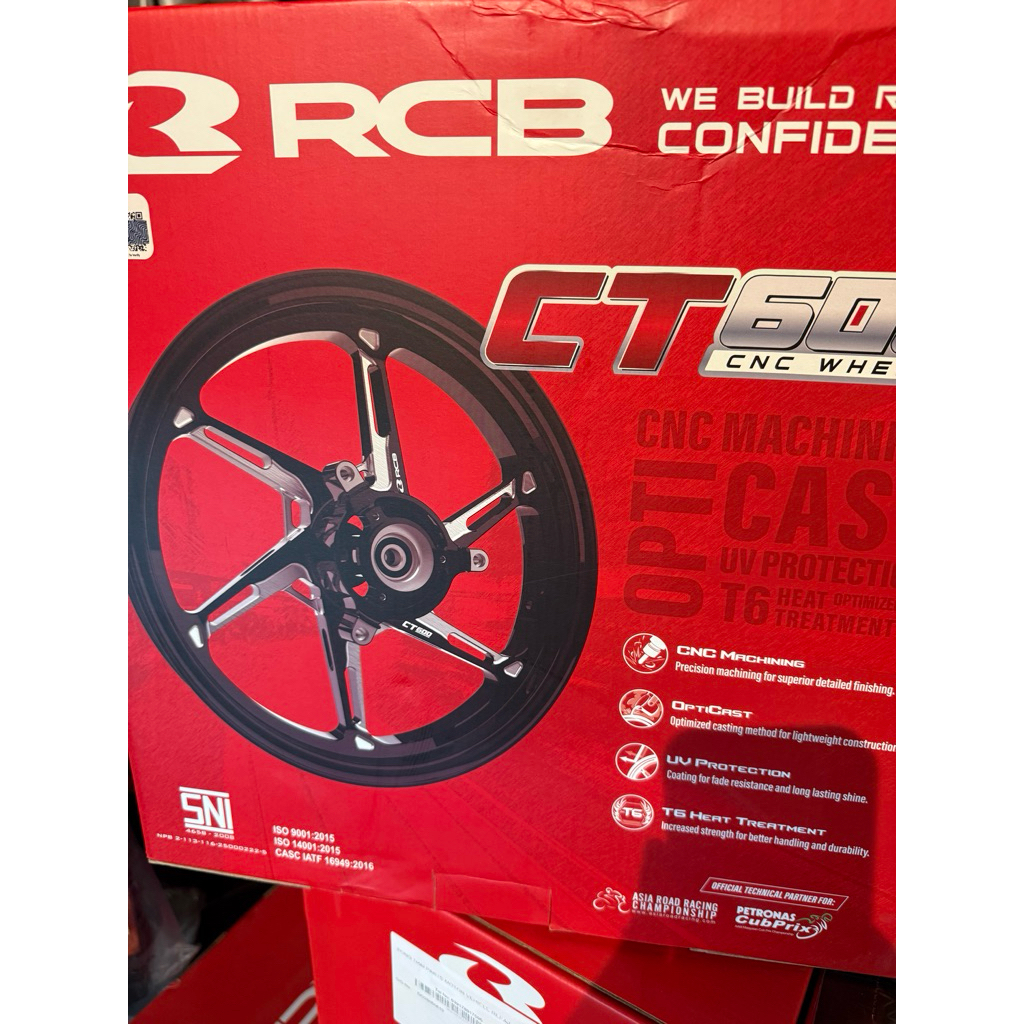 RCB CT600 Mags—CNC Hollow Tech Performance Sport Rims