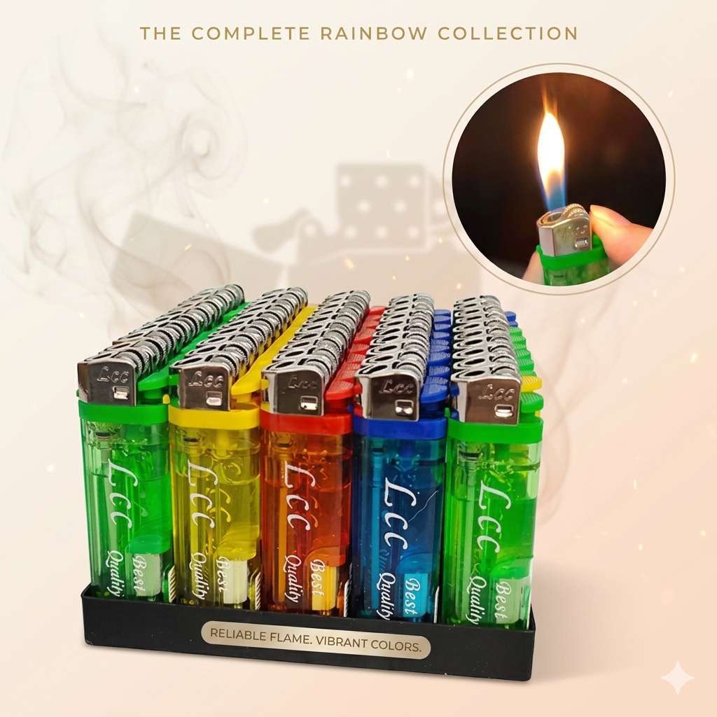 25PCS/50PCS YOWANT LCC LIGHTER WITH FLASLIGHT 828 | Shopee Philippines