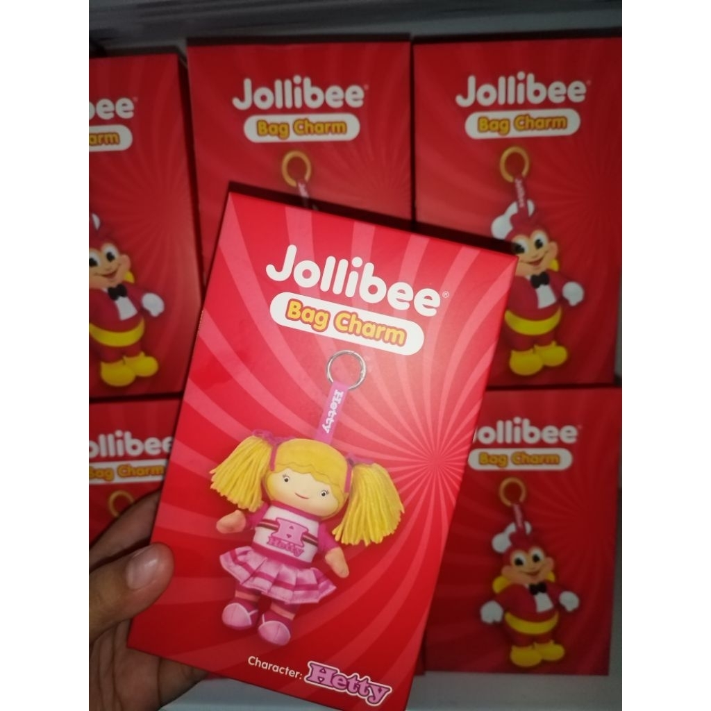 限定品　ジョリビー　Jollibee Bag Charm Jollibee & Hetty Bag Charm (OFFICIAL) - BRAND NEW & SEALED