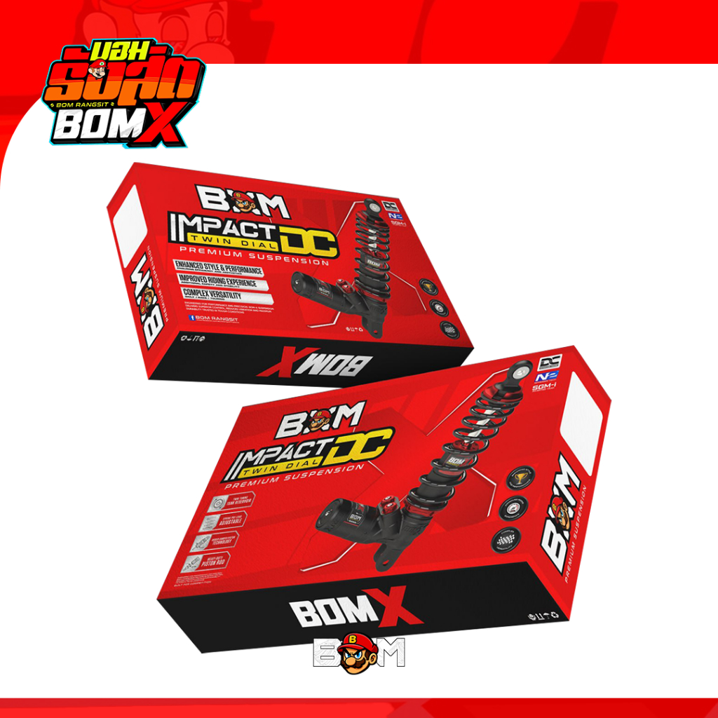 Bom Rangsit Impact DC Twin Dial Premium Inverted Suspension Adjustable ...