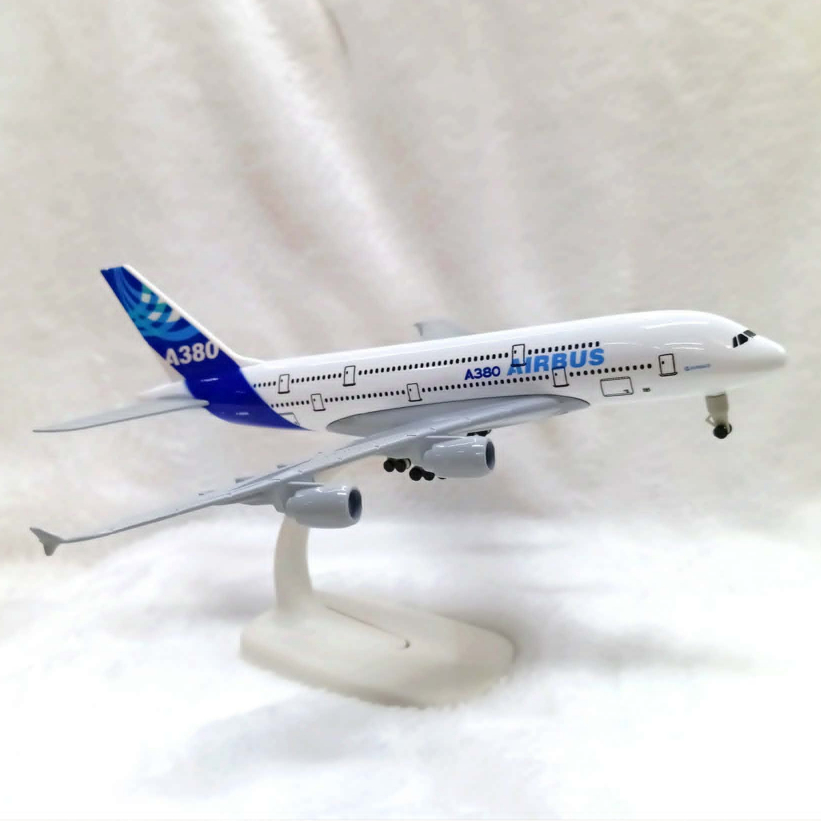 Airbus A380 Demonstrator Premium Diecast Airplane Model 8in w/ Landing ...