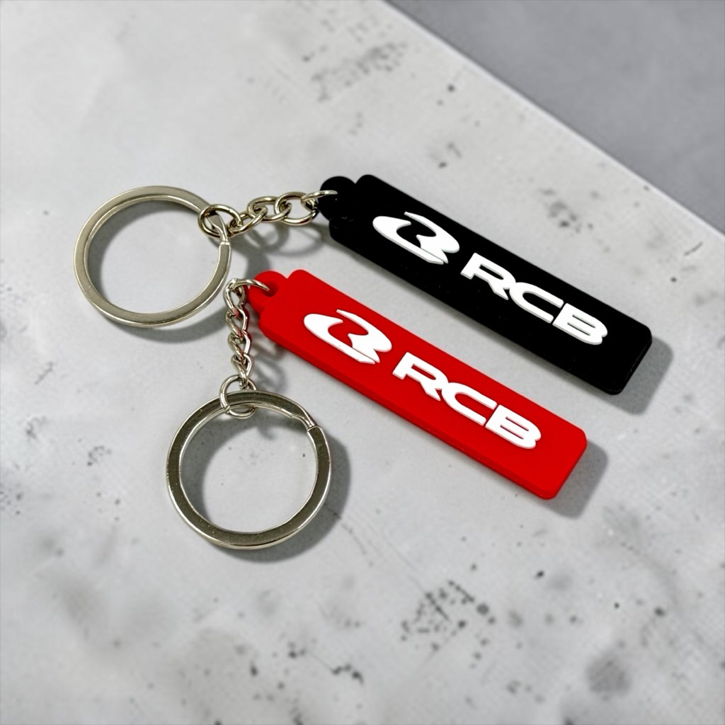RCB KEYHOLDER KEYCHAIN RUBBER NEW DESIGN | Shopee Philippines