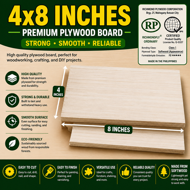 4x8 inches marine plywood ordinary plyboard pre cut custom cut 48 ...