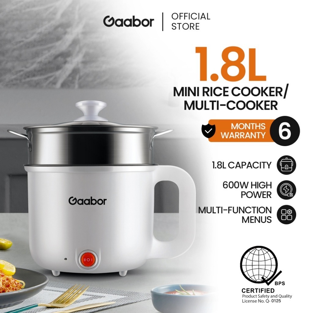 Gaabor Mini Rice Cooker Multi Cooker Double Layer Rice Cooker With ...