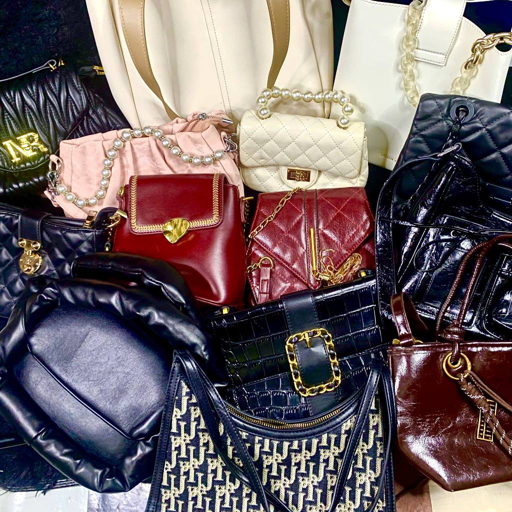 J.K Preloved Leather Bag | Shopee Philippines