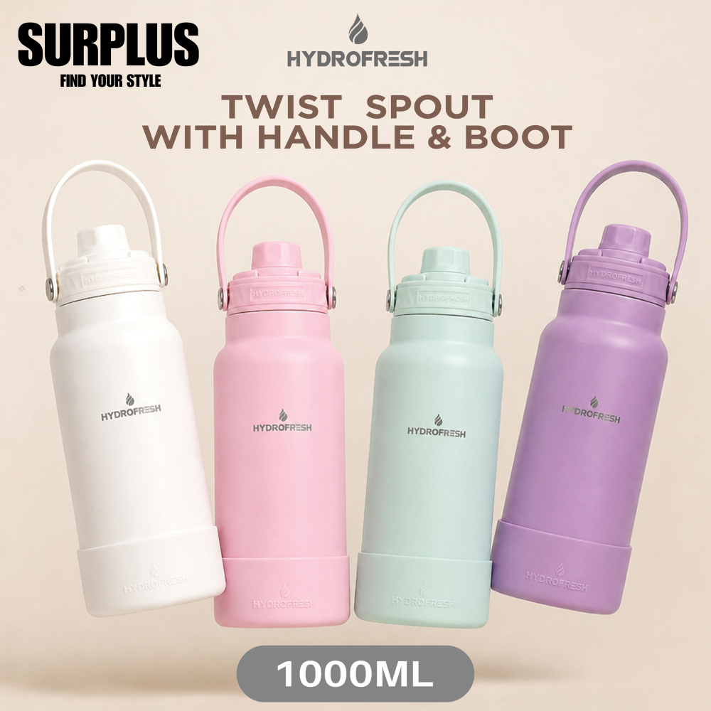 Surplus Hydrofresh Tumbler With Twist Spout And Handle 1000mL | Shopee ...