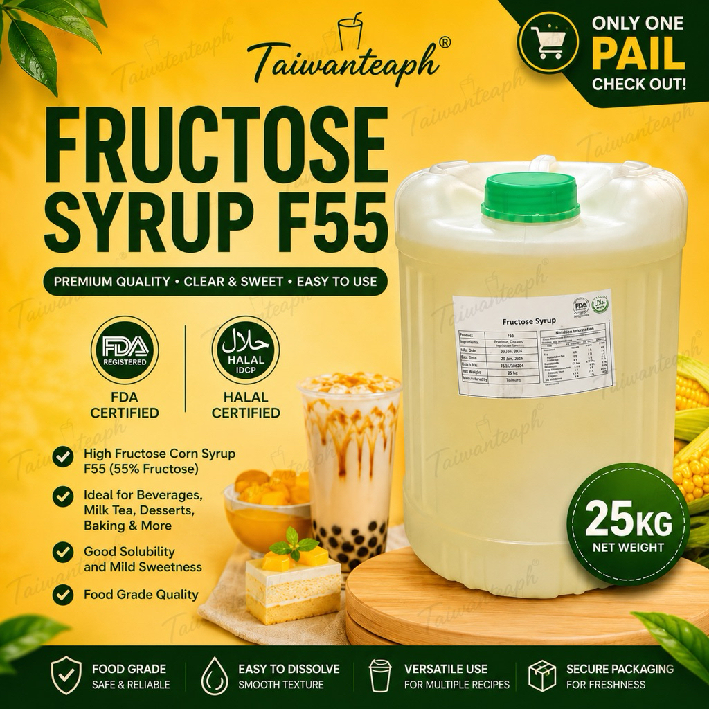 Fructose Syrup Sugar Syrup F55 25kg For Milktea Shakes and Coffee ...