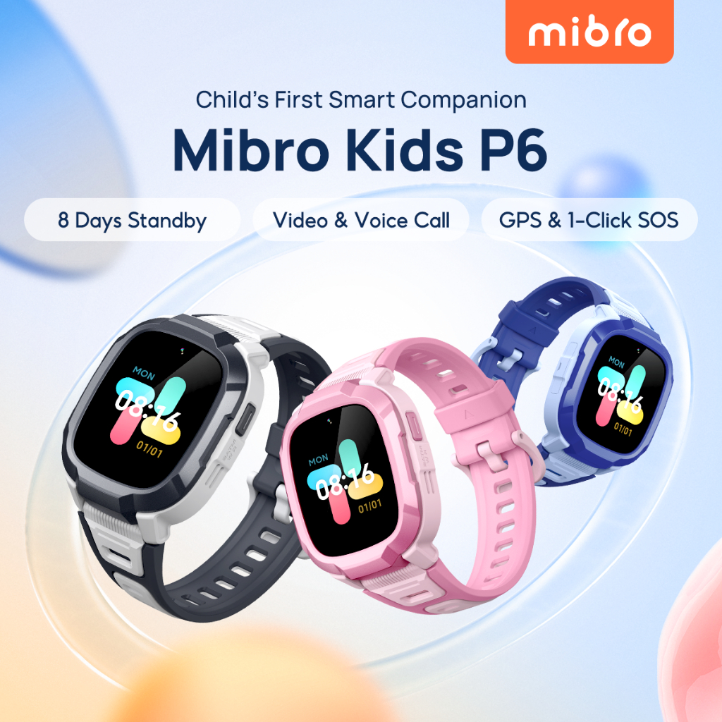 Mibro Kids P6 4G Smartwatch for Children Camera Video Call GPS WiFi LBS ...