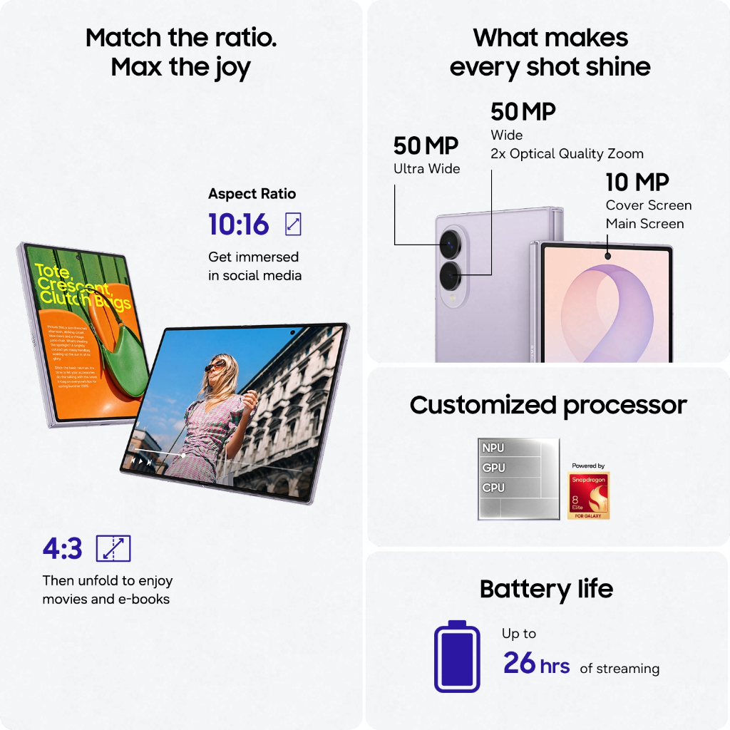 Product image Samsung Galaxy Z Fold 8 3