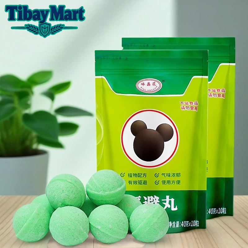 40g × 25 Pcs Rat Killer Repellent Mothballs Poison Pest Control for ...