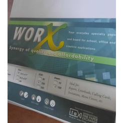 WORX Specialty Paper 200gsm --- Long, A4 & short (100 sheets / pack ...