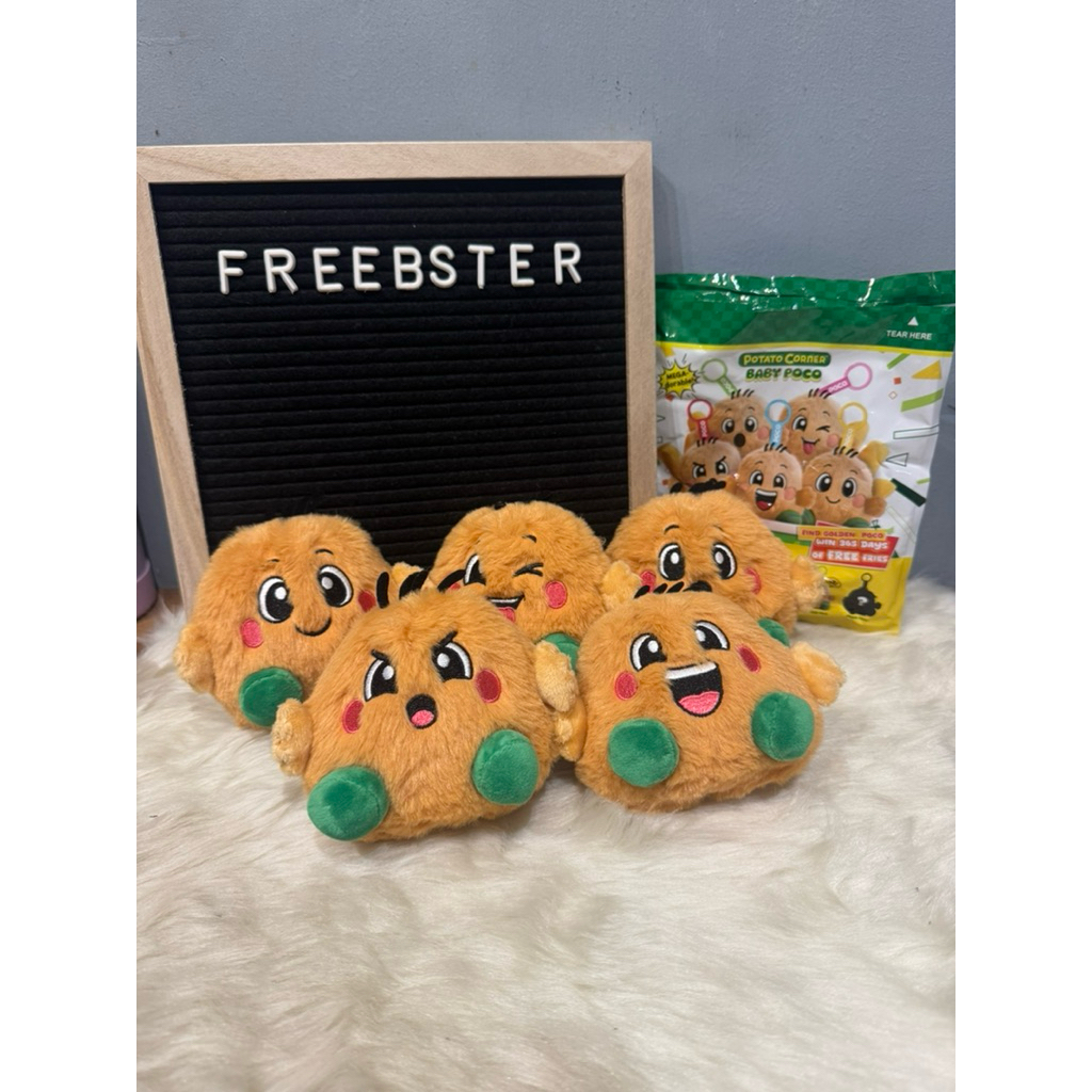[100% ORIGINAL] Potato Corner Baby Poco Plushie (Baby Poco Bag Charm ...