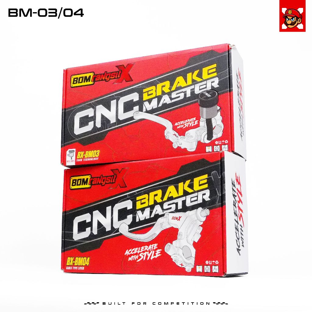 BOMrangsit X CNC Brake Master Set (Folding Edition) - Universal Fit ...