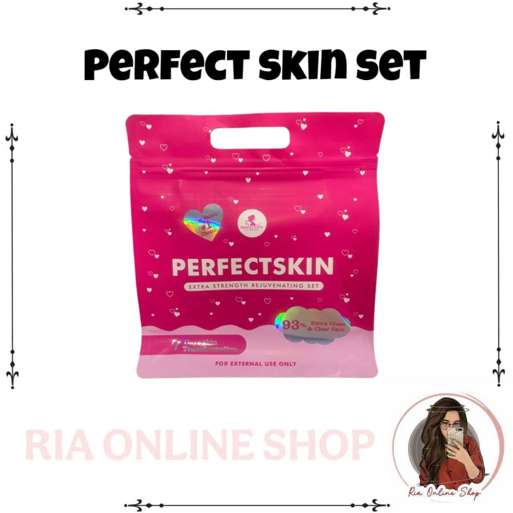 Perfect Skin Rejuvenating Set whitening packaged for adult | Shopee ...