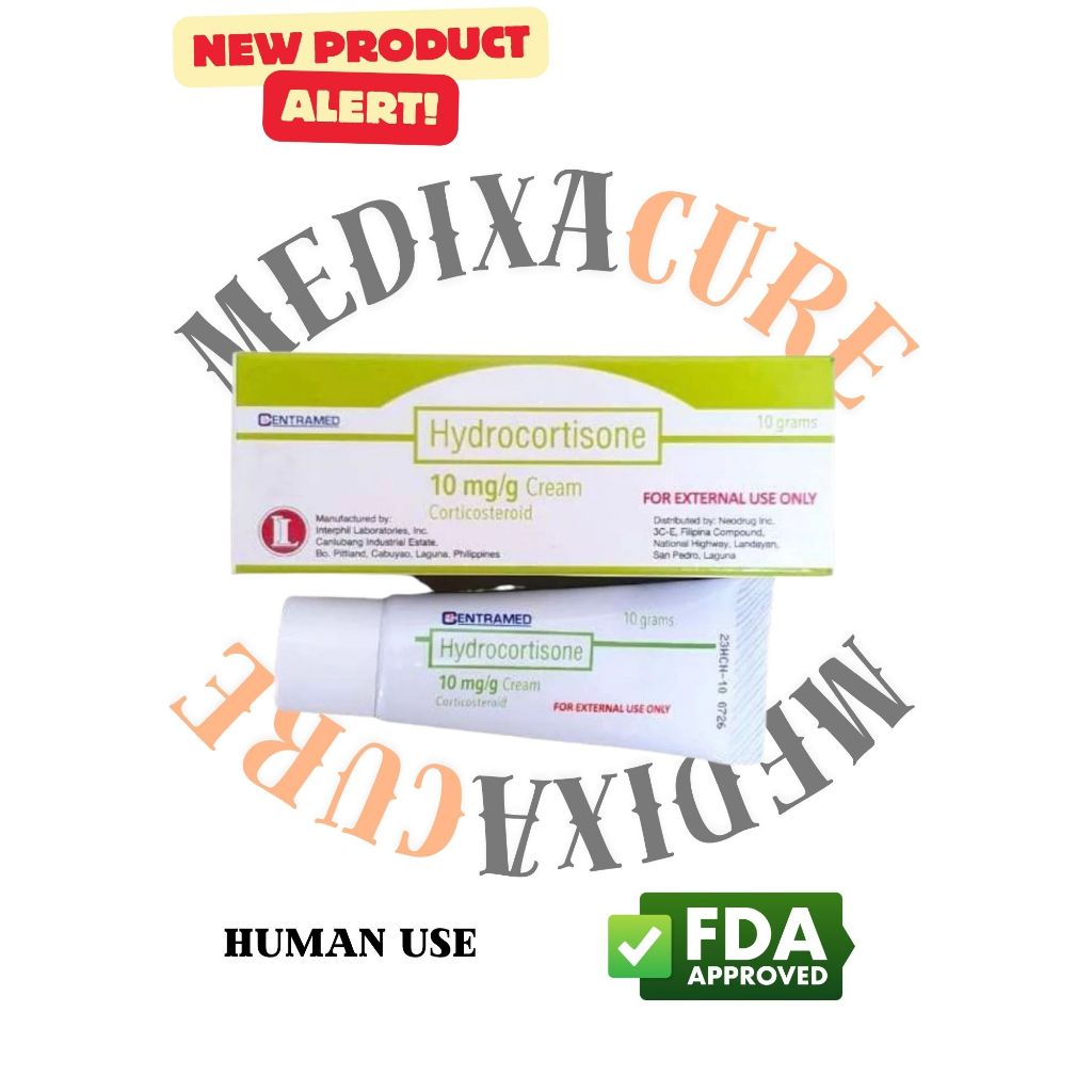 CENTRAMED Hydrocortisone 10mg/g 10g Cream | Shopee Philippines