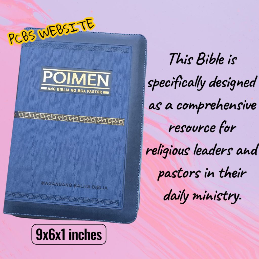 POIMEN - ANG BIBLIA NG MGA PASTOR (MAGANDANG BALITA BIBLIA) WITH ZIP ...