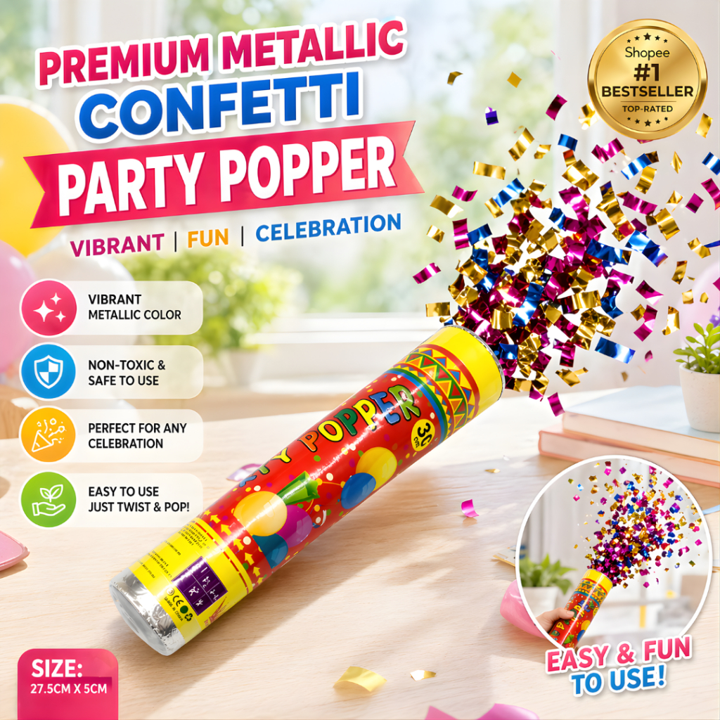 Shop party popper for Sale on Shopee Philippines