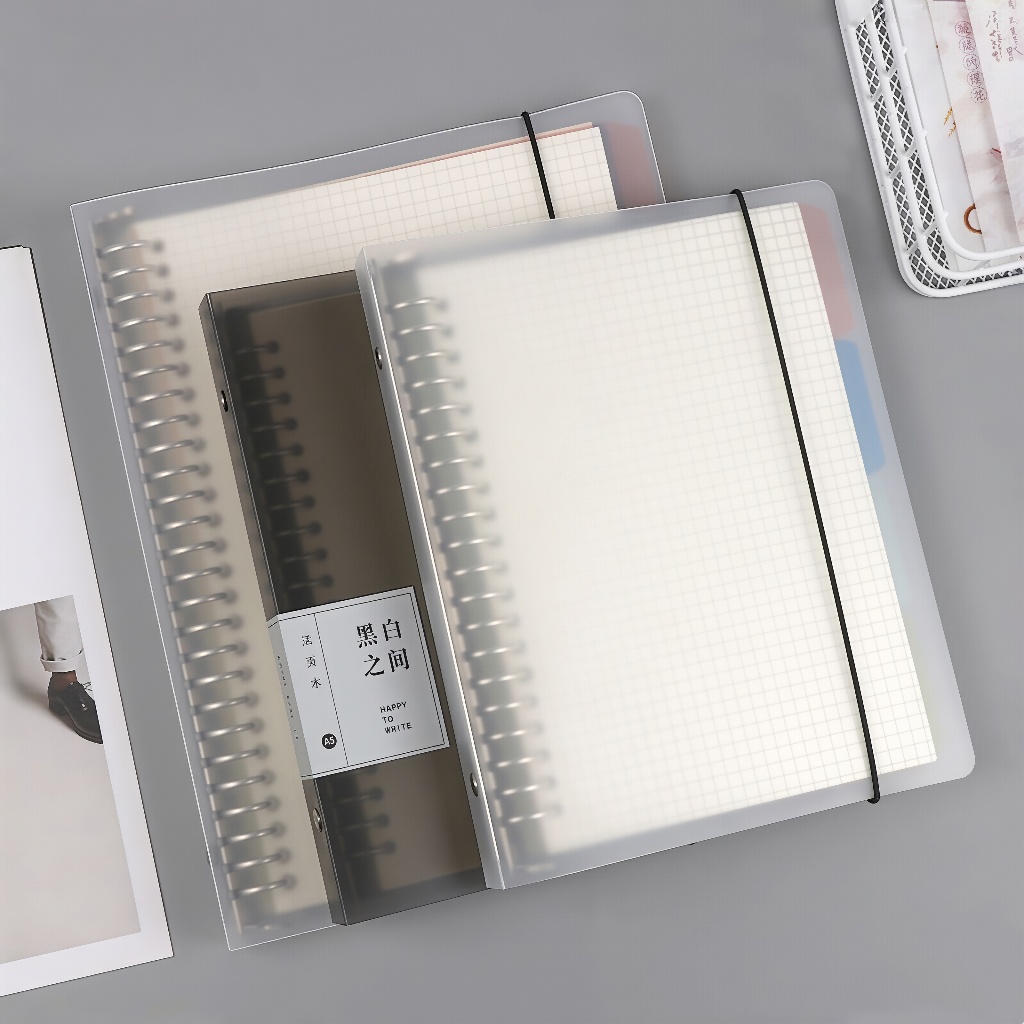 Binder Notebook A5/B5/A4 Loose Leaf Refill Papers Notepads Binder Coil ...